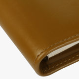 舒適暖色活頁工商日誌，多功能收納袋、筆插、開窗名片、烙印