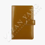 舒適暖色活頁工商日誌，多功能收納袋、筆插、開窗名片、烙印