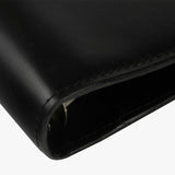 霧黑質感扣帶款工商日誌，多功能收納袋、筆插、名片夾、烙印