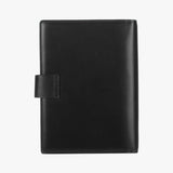 霧黑質感扣帶款工商日誌，多功能收納袋、筆插、名片夾、烙印