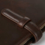 復古風皮夾款式工商日誌/筆記本