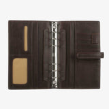 復古風皮夾款式工商日誌/筆記本