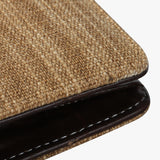 帆布質感風工商日誌，可可咖，多功能收納袋、開窗名片、筆插、名片夾