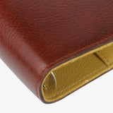 古典文雅工商日誌，多功能收納袋、開窗名片、筆插、磁吸五金書扣、烙印