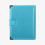 清新海洋藍工商日誌，多功能收納袋、開窗名片、筆插、磁吸五金書扣