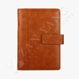 古典文雅工商日誌，多功能收納袋、開窗名片、筆插、磁吸五金書扣、烙印