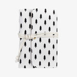 森林圖案 日式綁帶設計