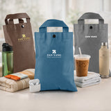 海洋藍網印平面袋