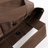 海洋藍網印平面袋