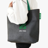 綠提把深黑T型袋_無紡布環保袋