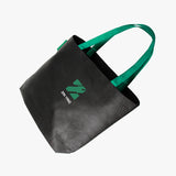 綠提把深黑T型袋_無紡布環保袋