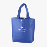 藍底壓扣T型袋_無紡布環保提袋