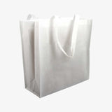 白色端莊方型立體袋