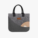 羊毛氈多功能收納提袋_立體袋