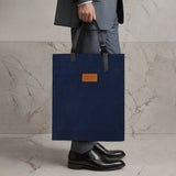 可調式皮革羊毛氈提袋_立體袋