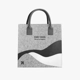 紳士羊毛氈收納提袋_立體袋