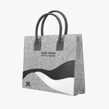 紳士羊毛氈收納提袋_立體袋