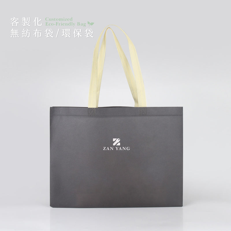 米灰色 _無紡布環保購物袋
