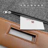 拼接皮革羊毛氈提袋_立體袋