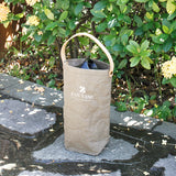 水洗牛皮 飲料提袋