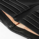 小巧格菱紋短夾