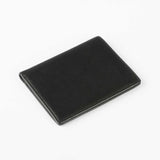 時尚精緻短夾，進口PU仿皮紋、烙印LOGO、可容納 12-15 張卡、開窗名片夾。