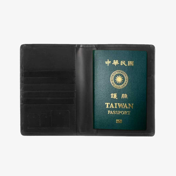 闇黑護照夾，烙印、多功能名片夾、手機SD卡袋