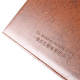 真皮紋路質感拉鍊交屋包，拉鍊、立體資料袋、鑰匙牌皮扣、A4資料袋四孔活頁夾、名片套