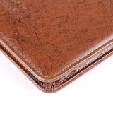 真皮紋路質感拉鍊交屋包，拉鍊、立體資料袋、鑰匙牌皮扣、A4資料袋四孔活頁夾、名片套