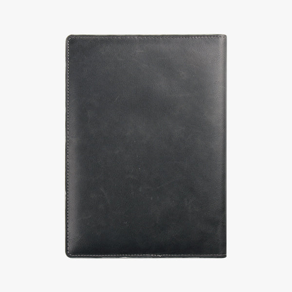Black極致霧黑活頁工商日誌，多功能內側口袋、名片卡袋、筆插