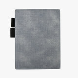 淺牛仔文青活頁工商日誌，多功能內側口袋、名片卡袋、筆插