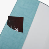 Tiffany Blue軟皮封套工商日誌，多功能內側口袋、名片卡袋