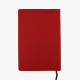 絲滑紅玫瑰軟皮封套工商日誌，多功能內側口袋、名片卡袋、頁籤絲帶