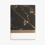 玫瑰金與大理石黑金工商日誌，多色平貼、進口玫瑰霧金PU皮紋、大理石霧黑金PU皮紋