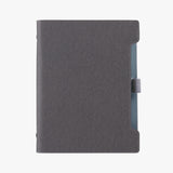 個性造型活頁工商日誌，多功能內側口袋、筆套、名片袋