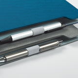 個性造型活頁工商日誌，多功能內側口袋、筆套、名片袋