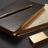 奢華金精裝工商日誌，分隔帶、平攤式頁面、刷金邊