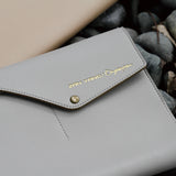 莫蘭迪色系列三折活頁工商日誌，情境