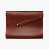 大地色風雅三折活頁工商日誌，酒薰紅