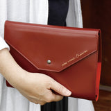 手拿包時尚三折活頁工商日誌，手拿情境