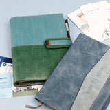 碧璽經典磁扣活頁工商日誌，情境