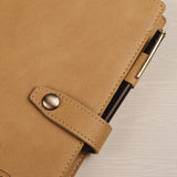 文創生活扣帶封套工商日誌，筆插、壓扣