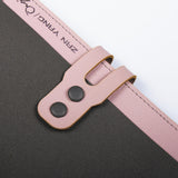 機能收納拉鍊活頁工商日誌，雙皮質包扣舌帶