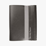 Black極致寬版鬆緊帶活頁工商日誌，深夜黑