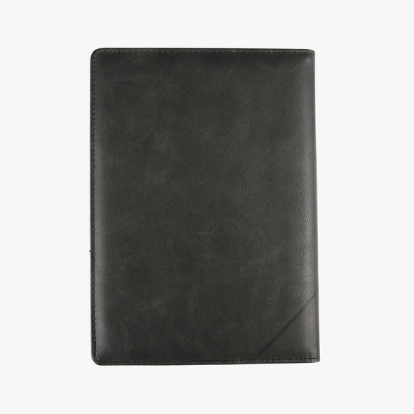 Black極致霧黑封套工商日誌，多功能內側口袋、名片卡袋、筆插