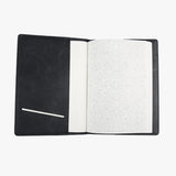 Black極致霧黑封套工商日誌，多功能內側口袋、名片卡袋、筆插