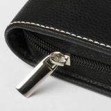 黝黑點紅簡約交屋包，Logo烙印 、壓印、立體資料袋、名片袋