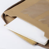 紳士古典拼接拉鍊交屋包，Logo烙印、壓印、拉鍊、立體資料袋、A4資料袋四孔活頁夾、立體印章袋、名片袋、鑰匙牌皮扣