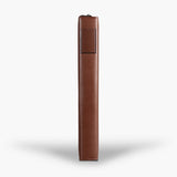 栗子棕格調拉鍊交屋包，立體資料袋、A4資料袋三孔活頁夾、名片袋、鑰匙皮扣