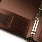 織紋書背拉鍊交屋包，Logo烙印、壓印、拉鍊、立體資料袋、鑰匙牌皮扣、A4資料袋四孔活頁夾、開窗名片套